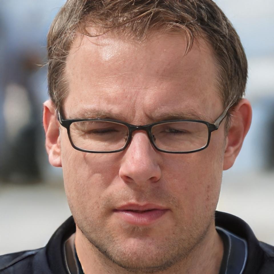 Retrato profesional de instructor experto en análisis financiero